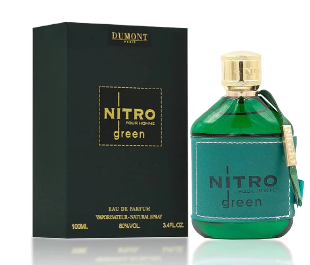 Nitro GREEN pour homme by Dumont edp 3.4floz/100ml
