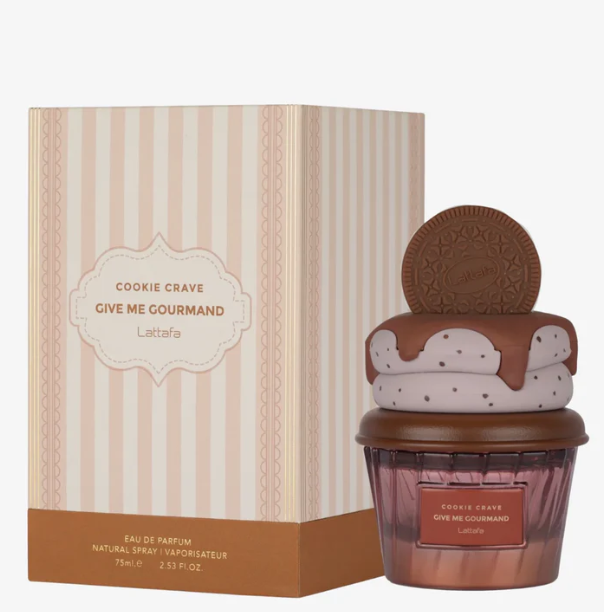 Cookie crave Give me gourmand by Lattafa edp 3.4floz/100ml