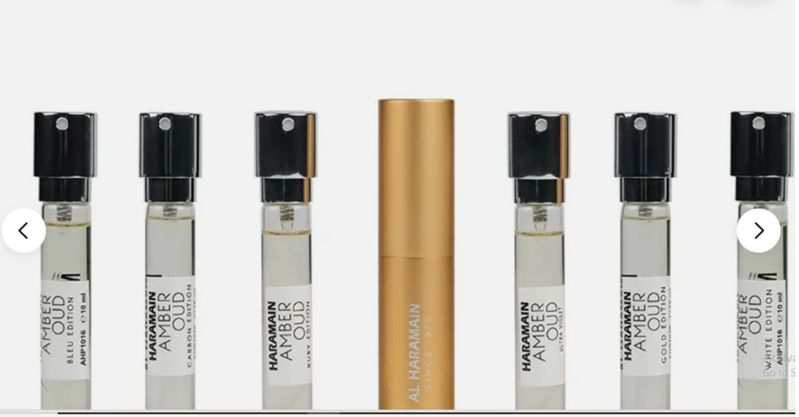 AL HARAMAIN DISCOVERY SET AMBER OUD COLLECTION 6UND X 10ML EACH