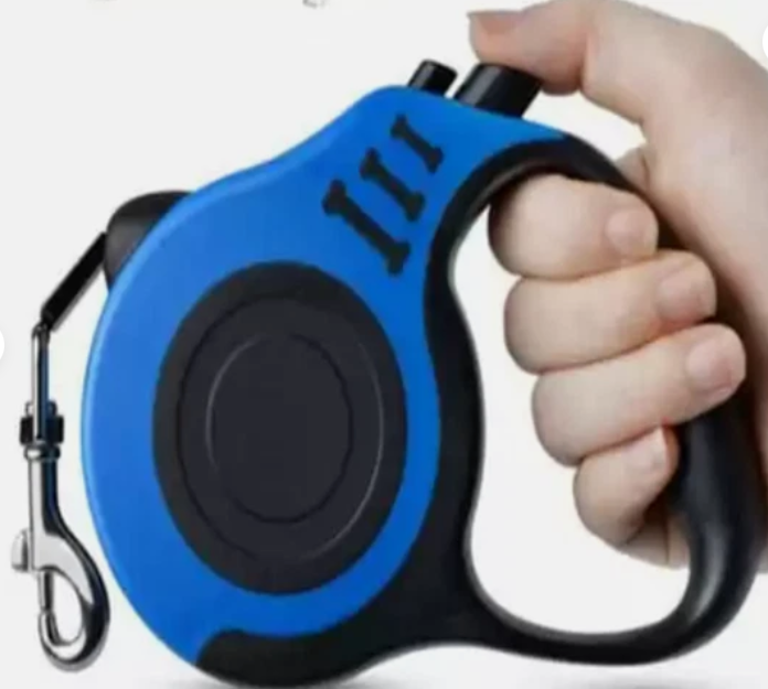 LEASH durable Nylon Extending Pet Heavy Duty 8m Retractable BLUE