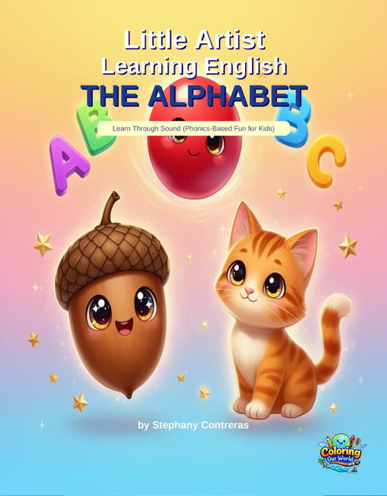 Little Artist Learning English – The Alphabet/Learn Through Sound (Phonics-Based Fun for Kids)