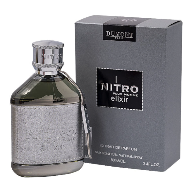 Nitro elixir pour homme by Dumont edp 3.4floz/100ml