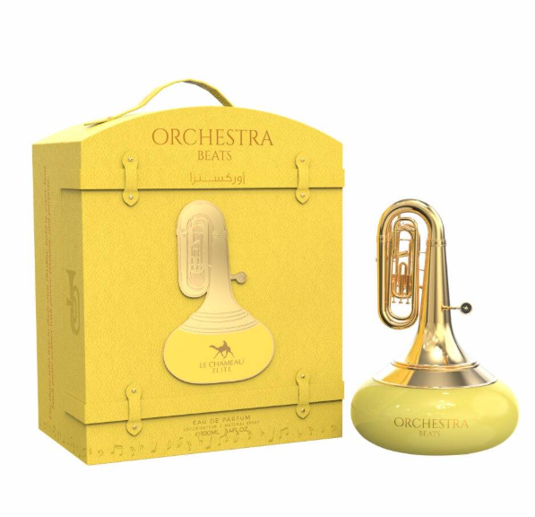 ORCHESTRA BEATS eau de parfum by Le Chameau 3.4 OZ/100ml luxury arabian perfume citrus, floral and woody essence