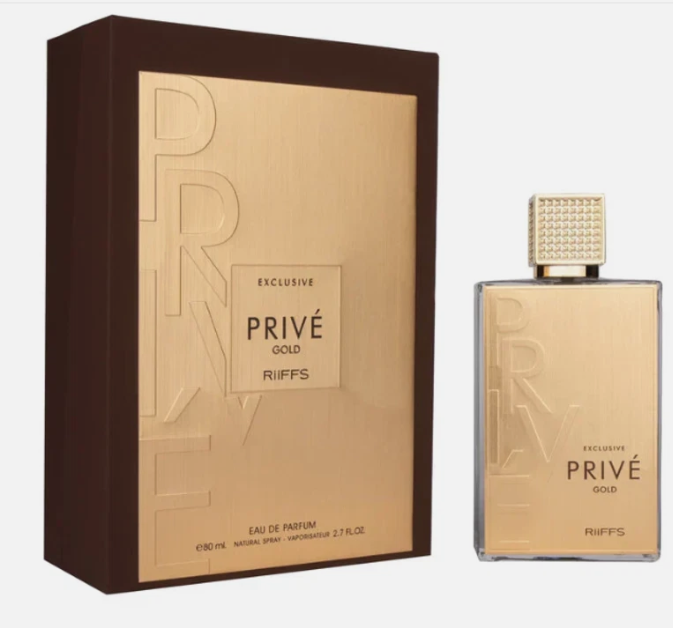 Exclusive Prive gold by Riifs edp 2.7floz/80ml