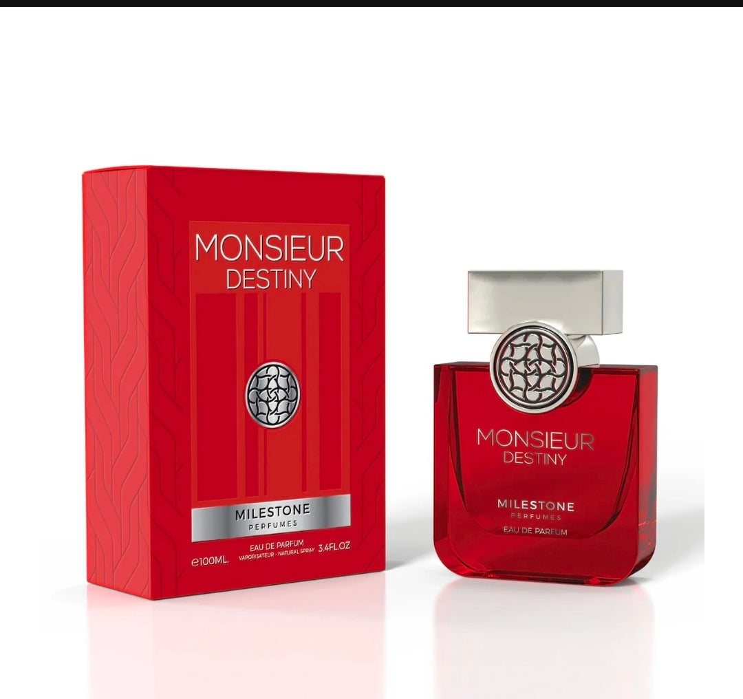 Monsieur Destiny by Milestone eau de parfum 3.4floz/100m