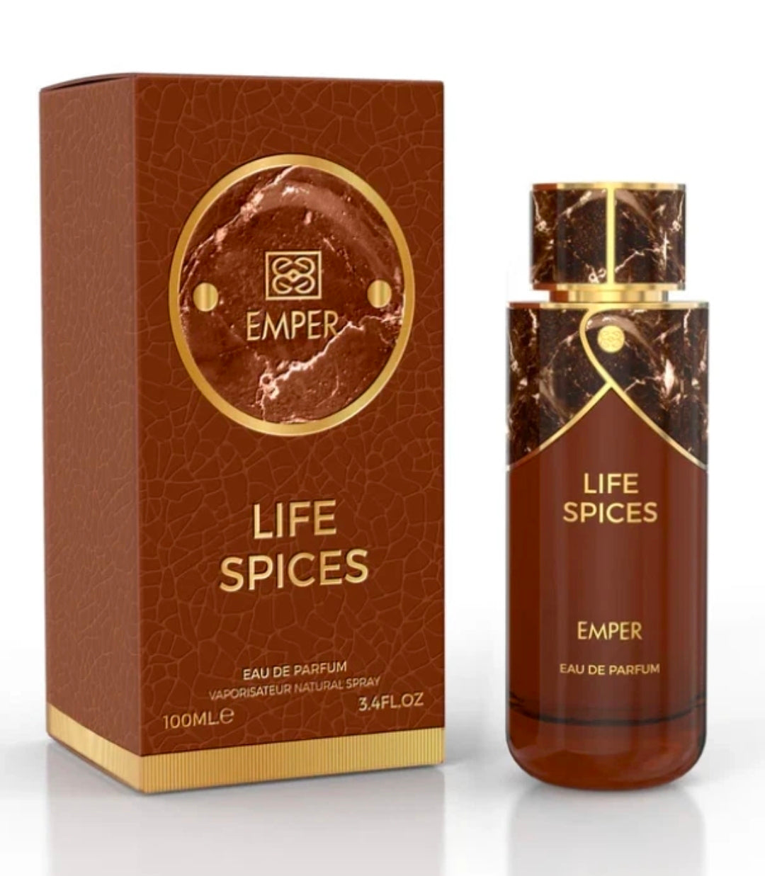Life spices pour homme by Emper eau de parfum 3.4floz/100ml