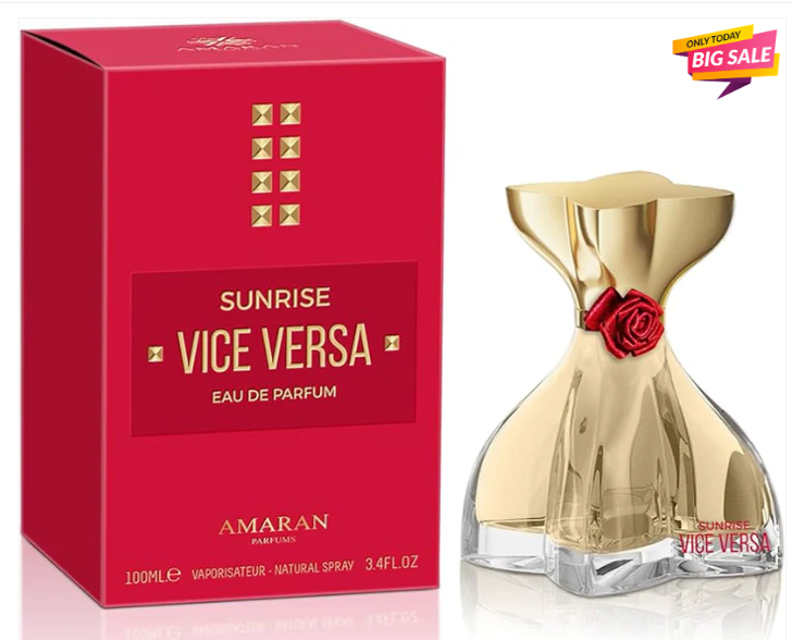 Sunrise vice versa by Amaran edp 3.4floz/100ml