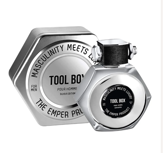 Tool box pour homme silver edition by Emper eau de toilette 3.4floz/100ml