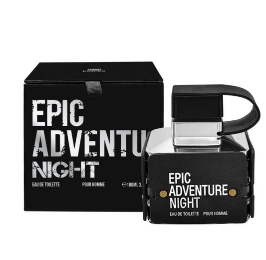 Epic Adventure night by Emper eau de toilette 3.4floz/100ml
