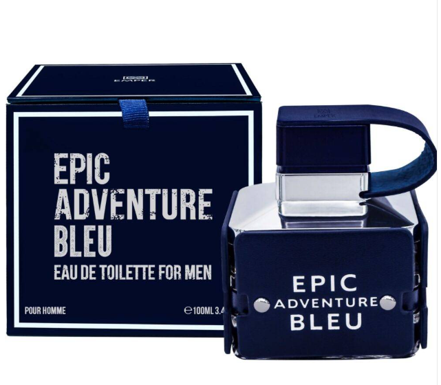 Epic Adventure BLEU by Emper eau de toilette 3.4floz/100ml