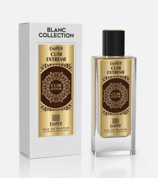 CUIR EXTREME  BLANC COLLECTION by Emper eau de parfum 3.4floz/100ml