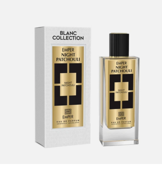 NIGHT PATCHOULI  BLANC COLLECTION by Emper eau de parfum 3.4floz/100ml
