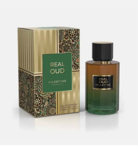 Real oud by Milestone eau de parfum 3.4floz/100ml