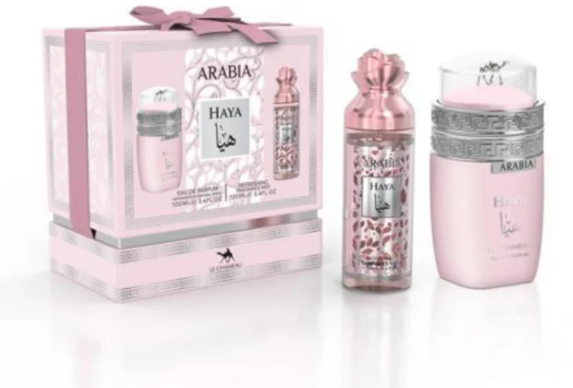 Arabia Haya GIFT SET by Le Chameau EDP and fragance mist 3.4floz/100ml each