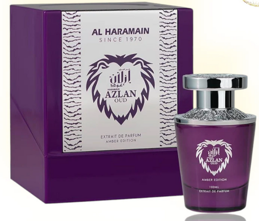 AZLAN AMBER OUD BY AL HARAMAIN edp 3.4floz/100m