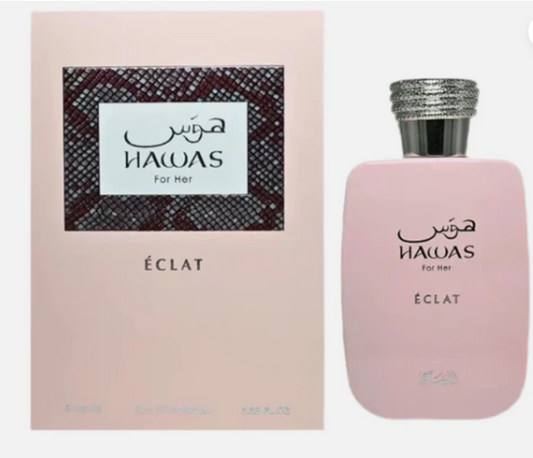 Hawas ECLAT by Rasasi eau de parfum 3.4floz/100ml