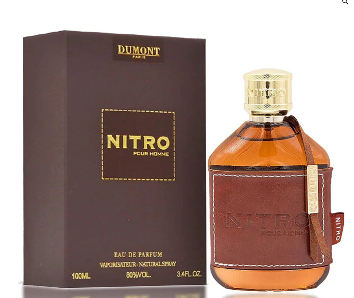 Nitro pour homme by Dumont edp 3.4floz/100ml