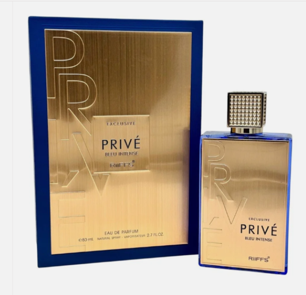 Exclusive Prive bleu intense by Riifs edp 2.7floz/80ml