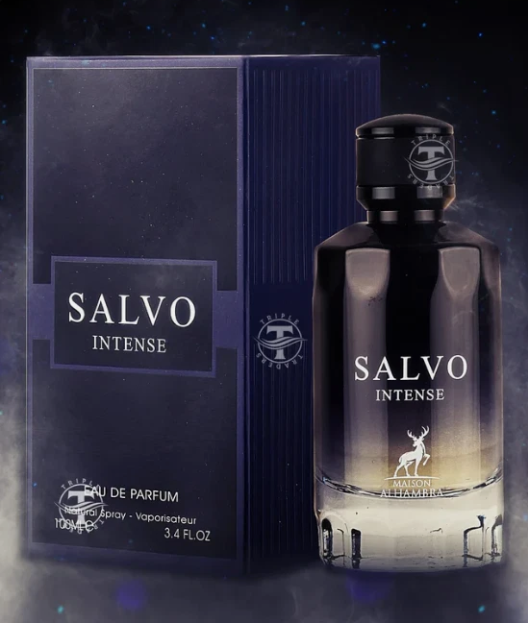 SALVO INTENSE by Maison Alhambra eau de parfum 3.4floz/100ml