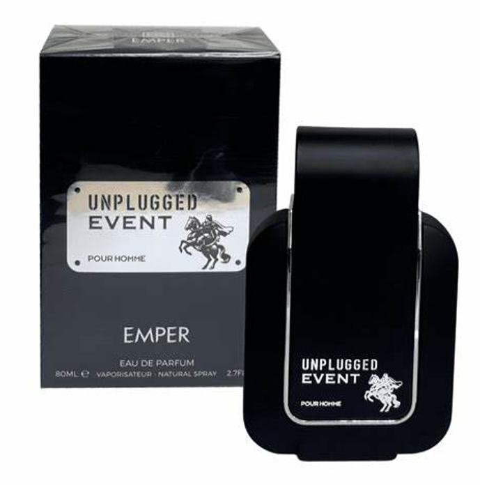 UNPLUGGED EVENT pour homme by Emper, EDP 3.4FLOZ/100ML