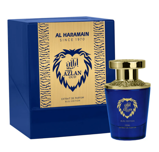 Azlan Oud bleu edition by AL HARAMAIN EDP 3.4FLOZ/100ML