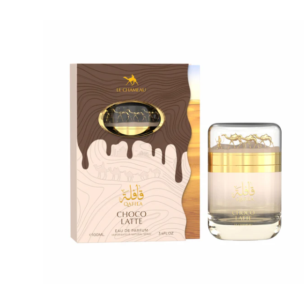 Qafila CHOCO LATTE Le chameau by Emper eau de parfum 3.4floz/100ml