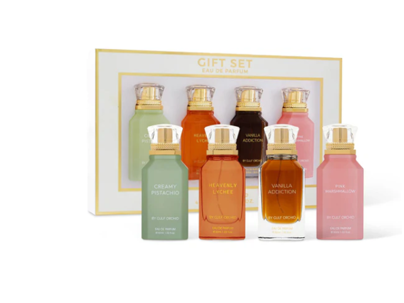 Gulf Orchid FLIRT Edition Travel Set x 4 pieces edp 30ml /1.01floz each