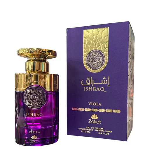 Ishraq Viola by Zakat edp 3.4floz/100ml