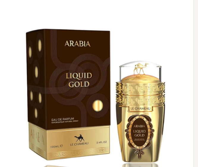 Arabia liquid gold by Le Chameau eau de parfum 3.4oz / 100ml
