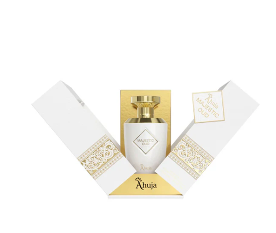 Ahuja majestic oud eau de parfum 3.4fl/100ml luxury woody arabian