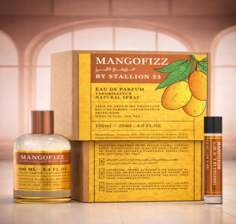 MANGOFIZZ by Stallion 53 Emper eau de parfum 3.4floz/100ml