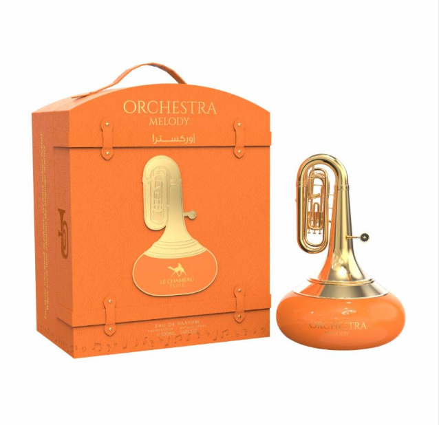 ORCHESTRA MELODY eau de parfum by Le Chameau 3.4 OZ/100ml luxury arabian – Long Lasting, citrus spice and soft floral