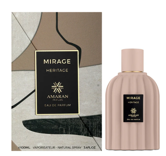 MIRAGE HERITAGE by Amaran Eau de parfum 3.4floz/100ml unisex sophisticated scent