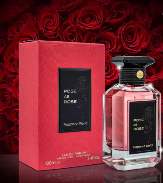 Pose as rose by Fragance World edp 3.4floz/100ml