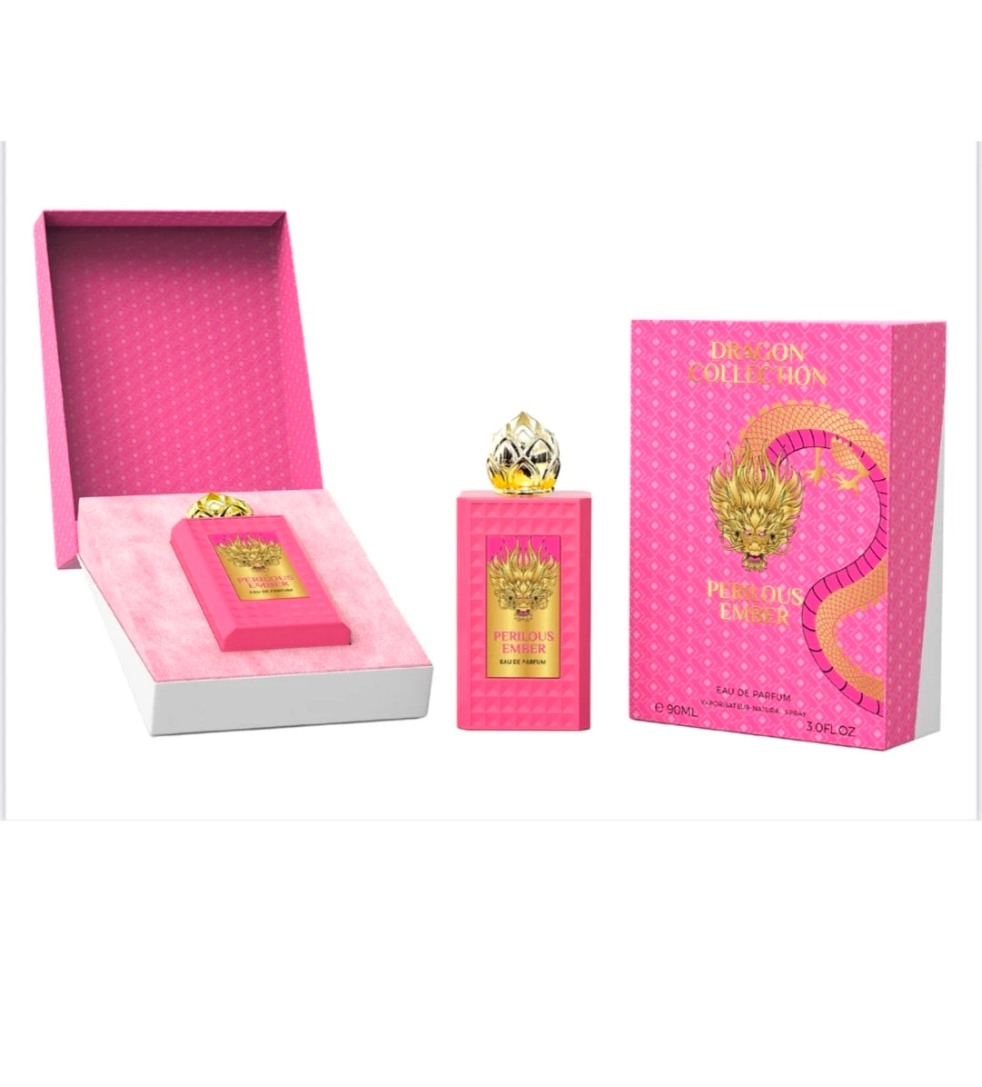 Perilous ember by LE CHAMEAU Eau de parfum 3.0floz/90ml