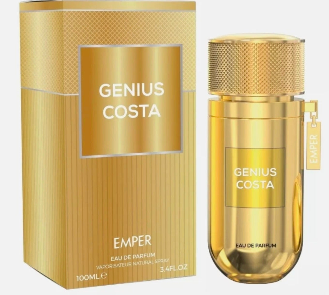 Genius costa by Emper eau de parfum 3.4floz/100ml