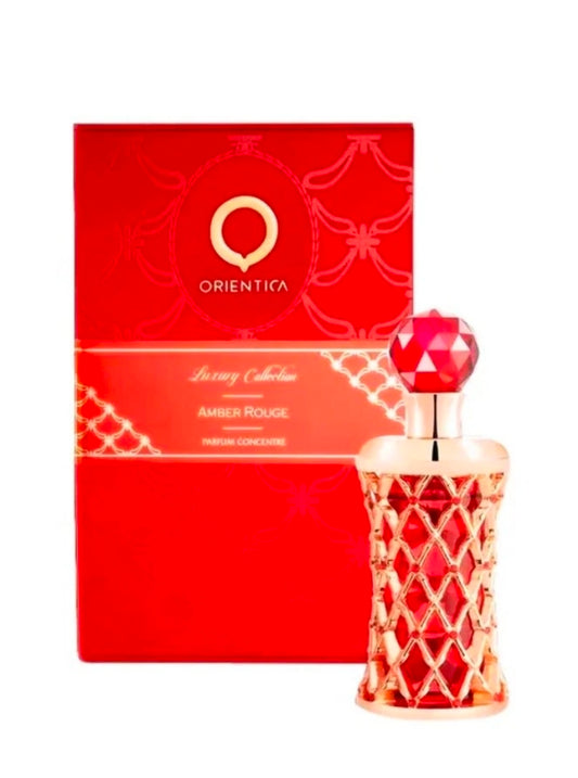 ORIENTICA LUXURY AMBER ROUGE PERFUME CONCENTRE UNISEX EDP - 0.67OZ/20Ml