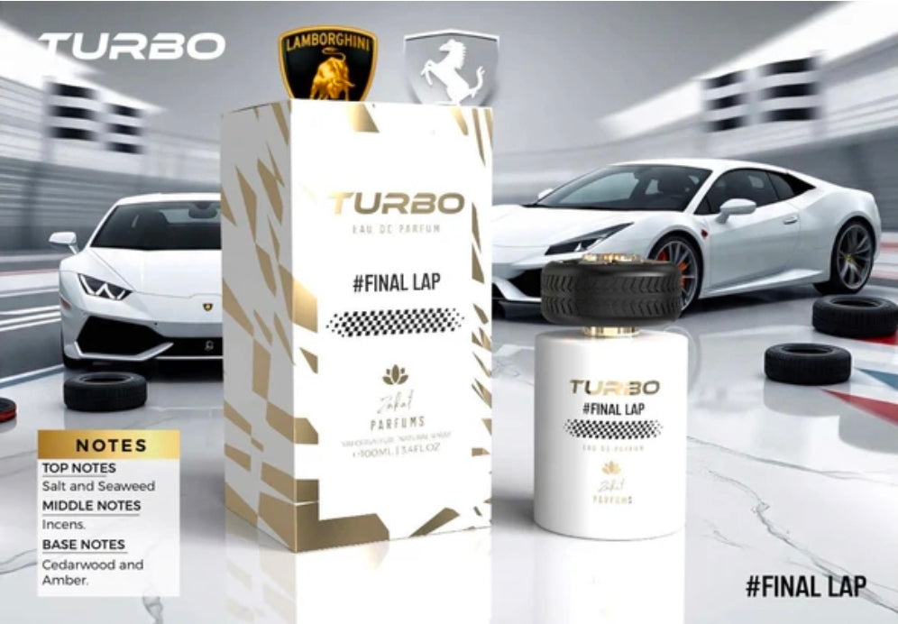 Turbo FINAL LAP by Zakat edp 3.4floz/100ml