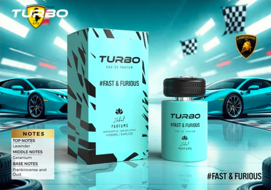 Turbo FAST & FURIOUS by Zakat edp 3.4floz/100ml