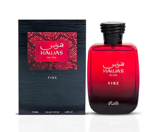 Hawas Fire by Rasasi eau de parfum 3.4floz/100ml