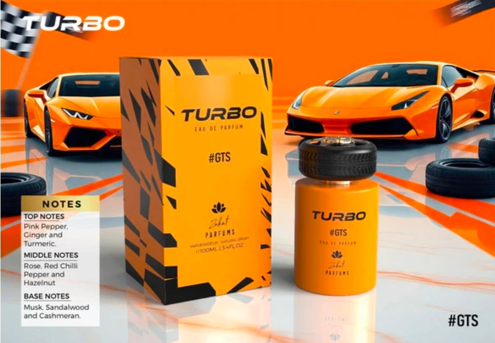 Turbo GTS by Zakat edp 3.4floz/100ml