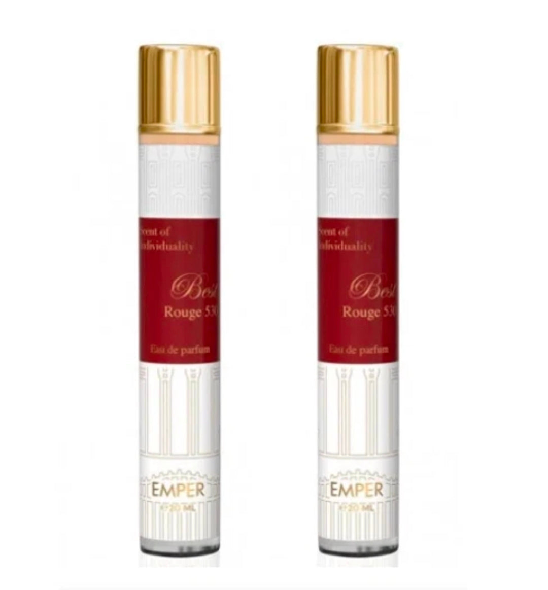 BETTER ROUGE BY EMPER EDP WOMEN 20ML EACH TRAVEL SIZE 2PACKBETTER ROUGE BY EMPER EDP WOMEN 20ML EACH TRAVEL SIZE 2PACK