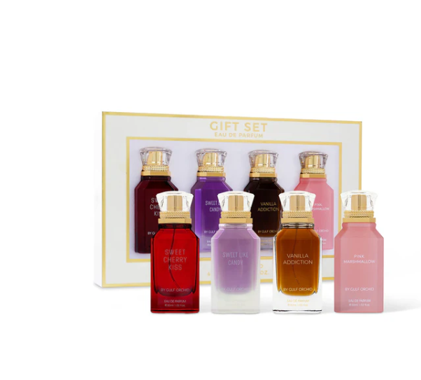 Gulf Orchid SWEET Edition Travel Set x 4 pieces edp 30ml /1.01floz each