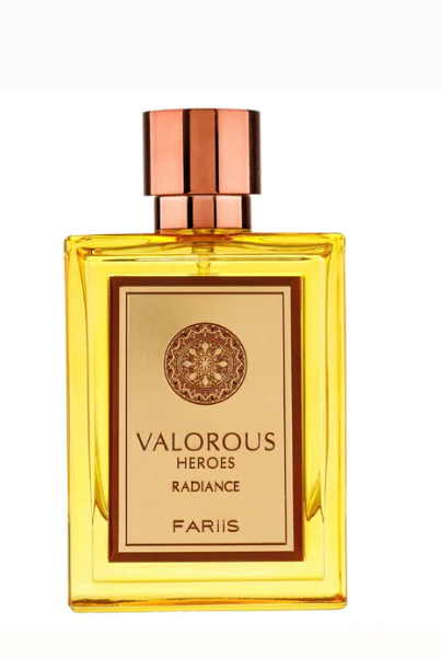 Valorous heroes radiance by Fariis edp 3.4floz/100ml