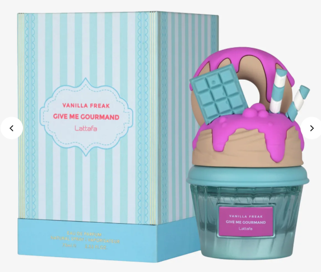 Vanilla freak Give me gourmand by Lattafa edp 3.4floz/100ml