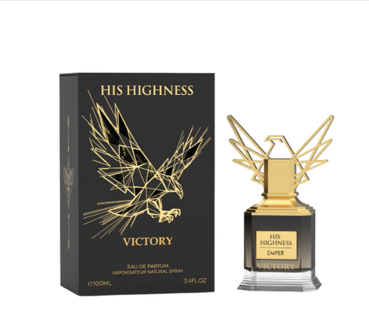 HIS HIGHNESS VICTORY by Emper eau de parfum 3.4 floz/100ml  luxury arabian – Long Lasting