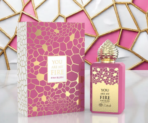 You are my fire Pink blush by Zakat edp 3.4floz/100ml