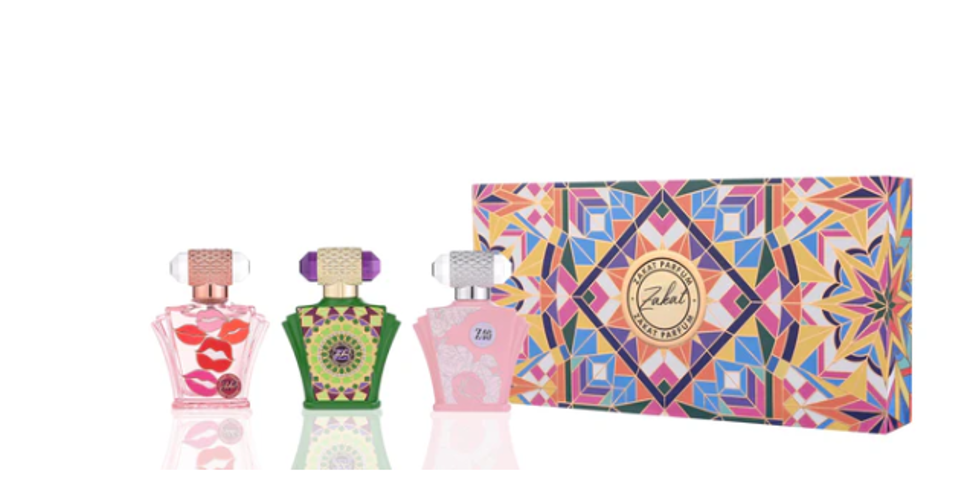 Zakat travel set x 3 pieces pink Z19, Z25, 40 (30ml each) Eau de parfum
